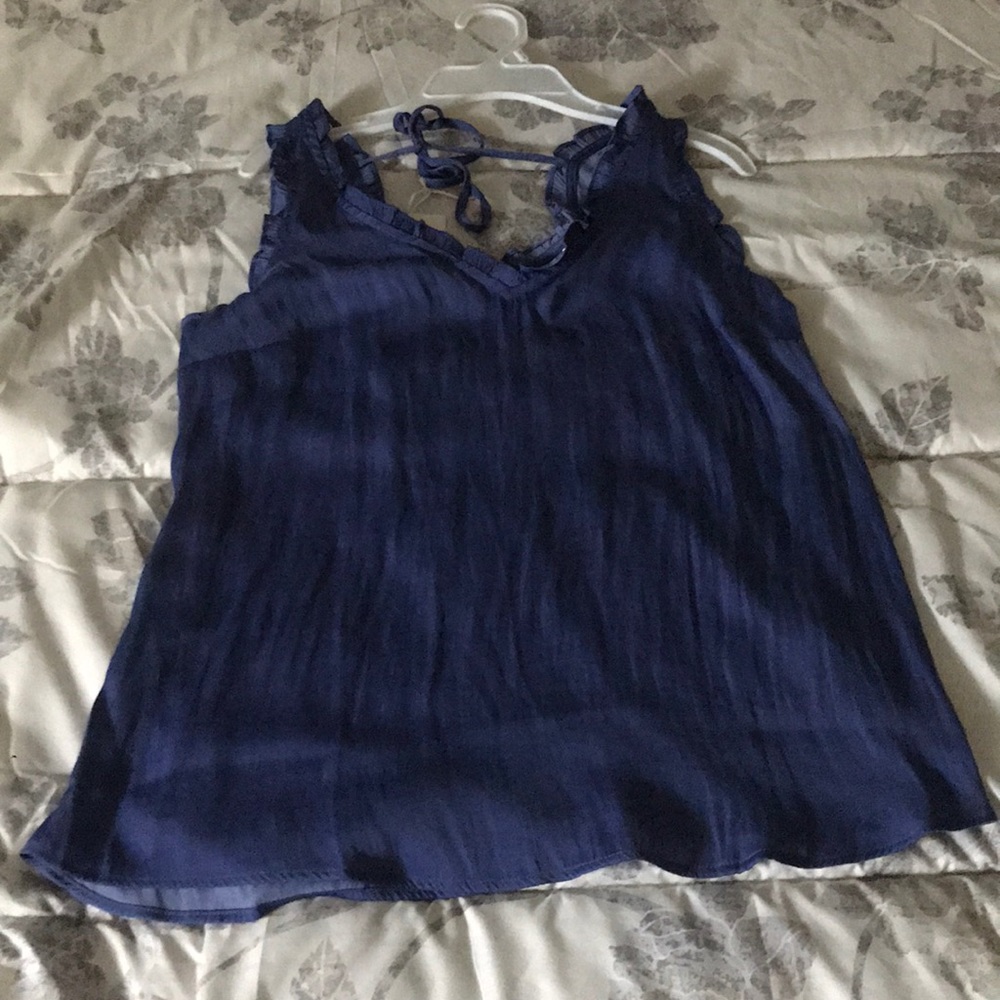 Lauren Conrad Ruffle Tank - Picture 4 of 6